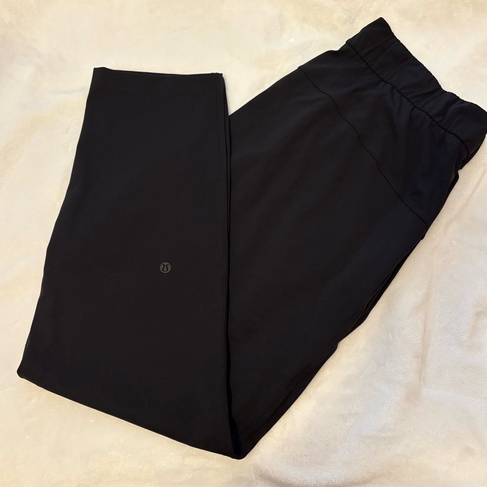 lululemon athletica Black capri joggers for Ultimate Comfort